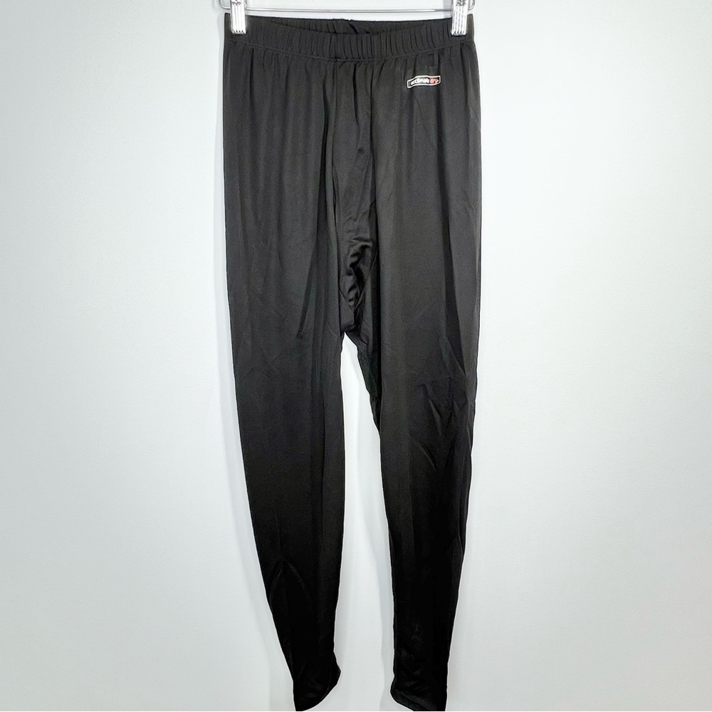 NEW Polar Max Tech Silk Weight Base Layer Pants Black Relaxed Fit Small (28-30)